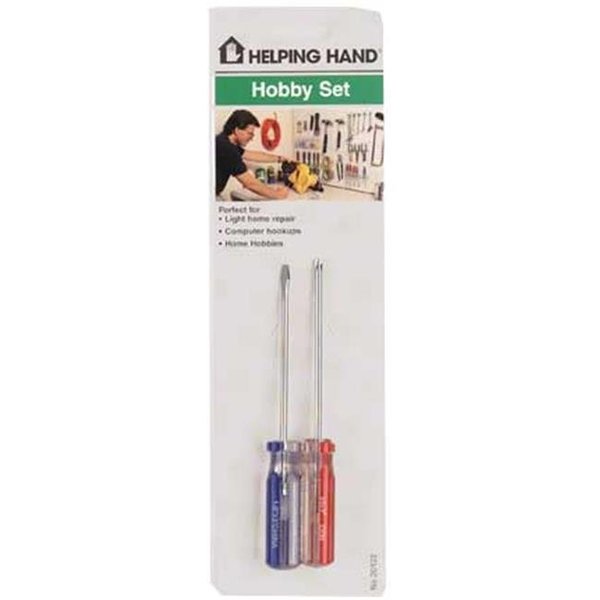 Helping Hand Company Usa Helping Hands 2 Piece Hobby Srewdriver Set  20122 - Pack of 3 20122